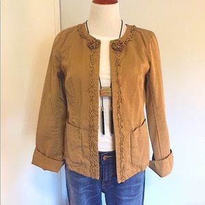 J. Crew Ruffle Jacket Versatile